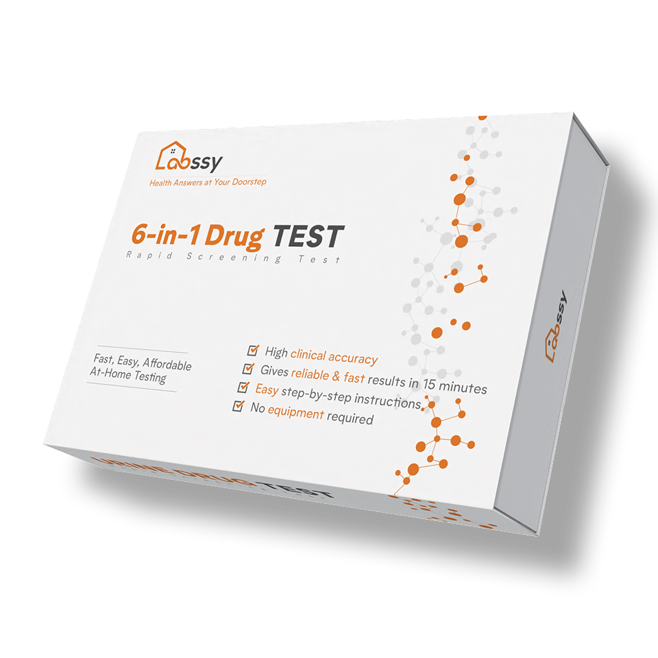 6-in-1-Drogen-Paneltest